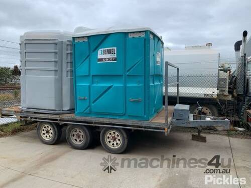 2000 Unknown Tri Axle Flat Top Trailer