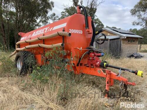 2019 Abbey Slurry Trailer Trailer Mounted Slurry Vacuum Unit