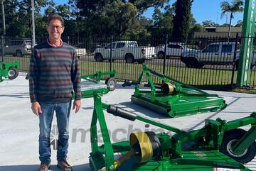 Agrifarm AES120 1.2m Slasher Galvanised 25HP with Chain Top Link*AUSTRALIAN MADE*