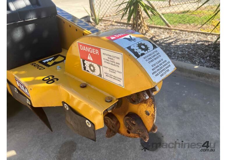 caption Rayco RG25HD 25hp Petrol Stump Grinder