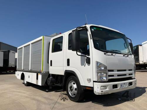 2008 Isuzu NH NP Crew Cab Service Body