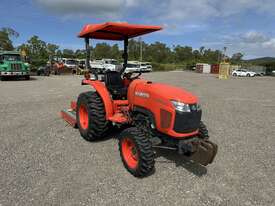 Kubota L3800D Tractor & Howard Nugget Slasher - picture0' - Click to enlarge