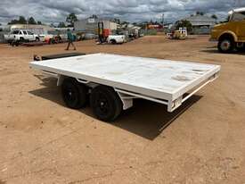 2009 HOMEMADE FLAT DECK TRAILER - picture2' - Click to enlarge