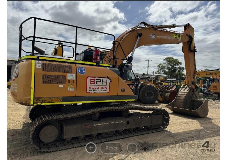caption 2017 CASE CX210C Excavator