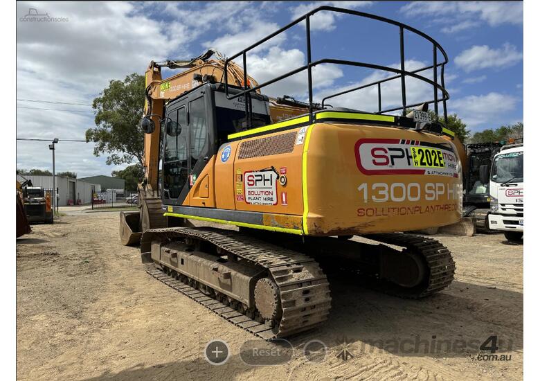 caption 2017 CASE CX210C Excavator