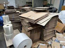 Large Quantity of Unused Cardboard Boxes - picture2' - Click to enlarge