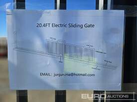 Unused 20Ft Electric Sliding Gate - picture2' - Click to enlarge