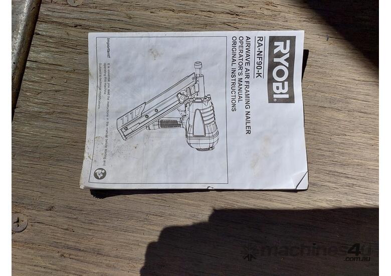 RYOBI Air Wave 50mm - 90mm Framing Nailer