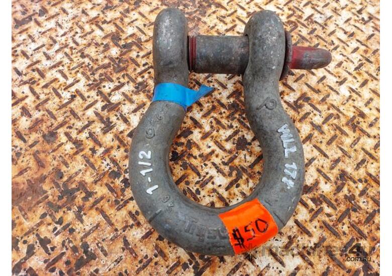 17 ton D Shackle Many Sizes Available