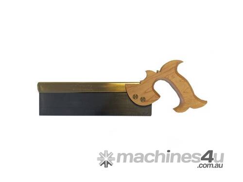 caption 1776 Tenon Saw with Brass Backed Blade and Pistol Grip - Traditional Open Handle by Pax
