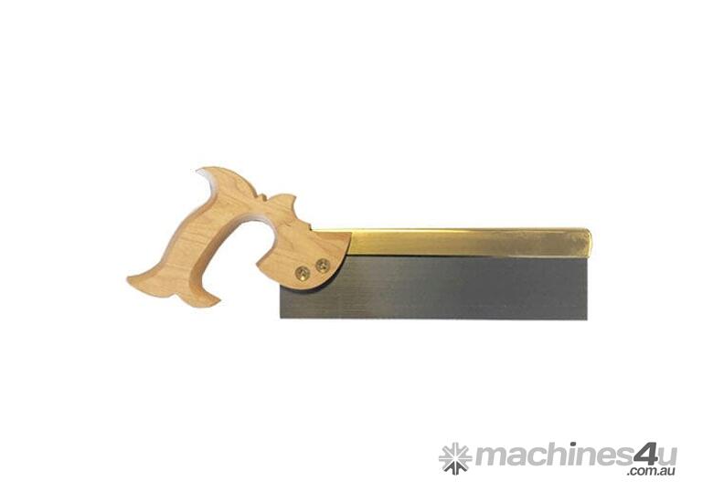 caption 1776 Tenon Saw with Brass Backed Blade and Pistol Grip - Traditional Open Handle by Pax