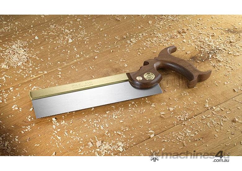 caption 1776 Tenon Saw with Brass Backed Blade and Pistol Grip - Traditional Open Handle by Pax
