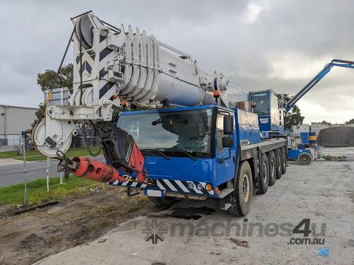 caption GLEASON CRANES 2011 LIEBHERR LTM 1100-5.2 ALL TERRAIN CRANE