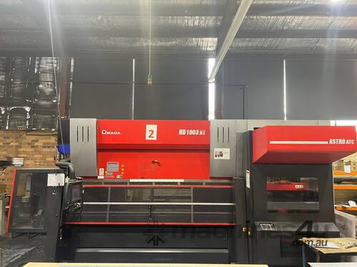 AMADA ATC Press Brake with robotic tooling changer