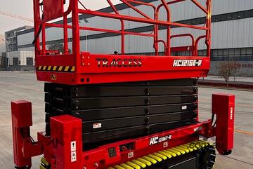 QLD Access -   TRACCESS by Hered Tracked 12m Rough Terrain Scissor Lift