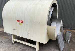 NID STAINLESS STEEL ROTATING COATING POLISHING DRUM Confectionery Jelly Babies