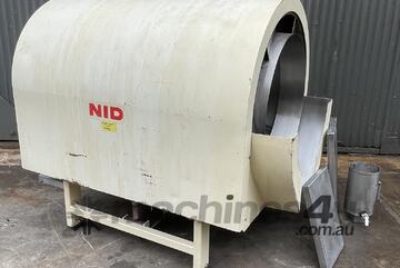 NID STAINLESS STEEL ROTATING COATING POLISHING DRUM Confectionery Jelly Babies