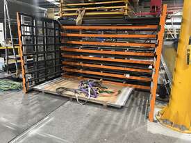 Roll Out Sheet Metal Rack - picture0' - Click to enlarge