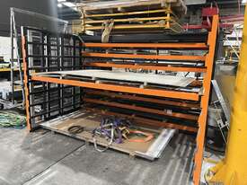 Roll Out Sheet Metal Rack - picture0' - Click to enlarge