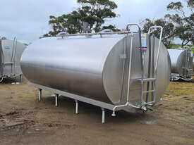 Insulated & Jacketed Food Grade Stainless Steel Tank 12600 LT - picture0' - Click to enlarge