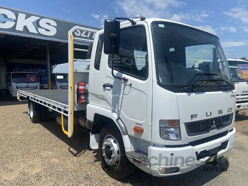 2021 Fuso Fighter FK White Tray Truck 7.5l 4x2