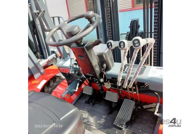 caption NEW UHI FR35, 3.5T ROUGH TERAIN DIESEL FORKLIFT (WA ONLY)