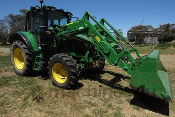 JOHN DEERE 6100M TRACTOR - 1400 HRS ONLY