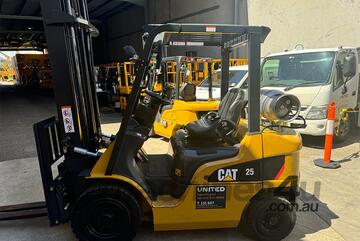   Cat 2.5T LPG Forklift - GP25N (Sydney NSW)