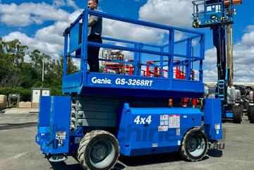 QLD ACCESS - GENIE GS3268RT - Re-Certification works and Re-Paint just completed!