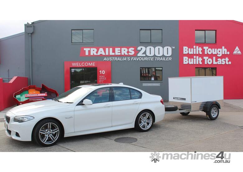 caption Quality Aluminum Luggage Trailers Australian Made!