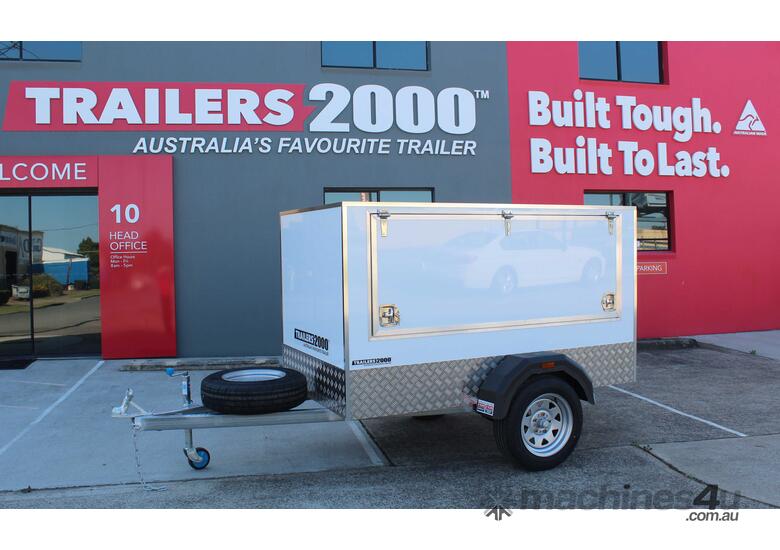 caption Quality Aluminum Luggage Trailers Australian Made!