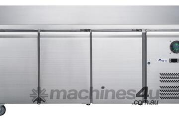 FED-X S/S Three Door Bench Fridge - XUB6C18S3V