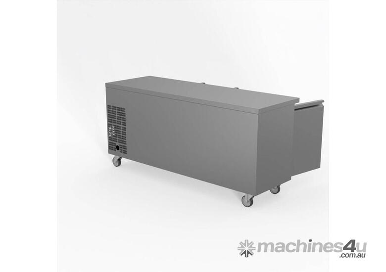 FED-X S/S Three Door Bench Fridge - XUB6C18S3V