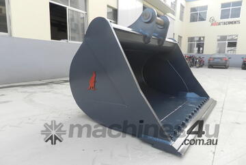 Roo Attachments Mud Bucket to Suit 45-50 Tonne Excavators - 2400 mm Wide