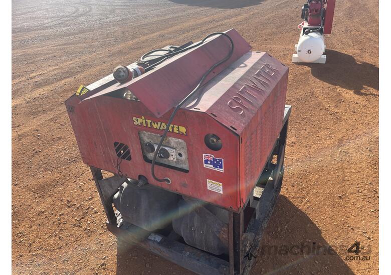 caption Spitwater Heated Pressure Washer