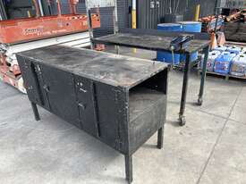 2 x Steel Workbench - picture0' - Click to enlarge