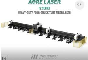 AORE TZ SERIES CNC TUBE LASER 4 CHUCK HEAVY DUTY PIPE PROCESSING