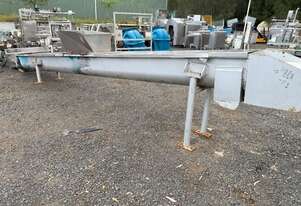 Conveyor Screw Type 6.5m Long x 320mm Dia with Sew Gearbox and motor Conveyor Screw Type 6.5m Long x 320mm Dia with Sew Gearbox and motor