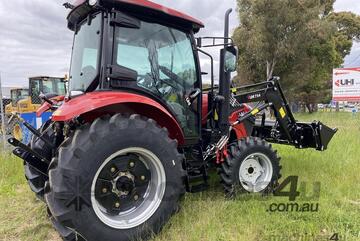   UHI 75HP 4WD TRACTOR WITH 7 ATTACHMENTS, (WA ONLY)