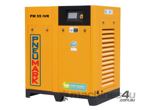 Pneumark Pm 55Kw Ivr Permanent Magnet Variable Speed Drive Screw Compressor