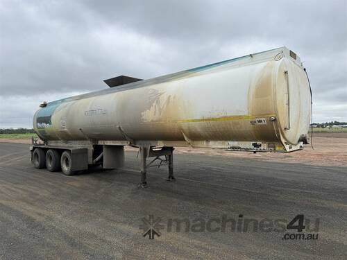 caption 2004 TIEMAN 45,000L WATER TANKER TRAILER