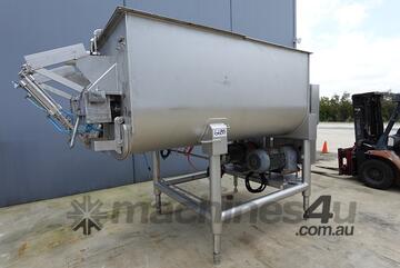 Ribbon Blender, 2000 Lt, 2350mm L x 1610mm W x 1080mm H