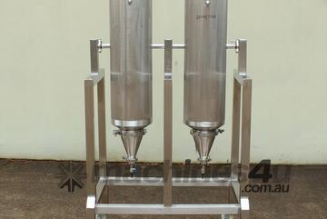 Stainless Steel Twin Hoppers