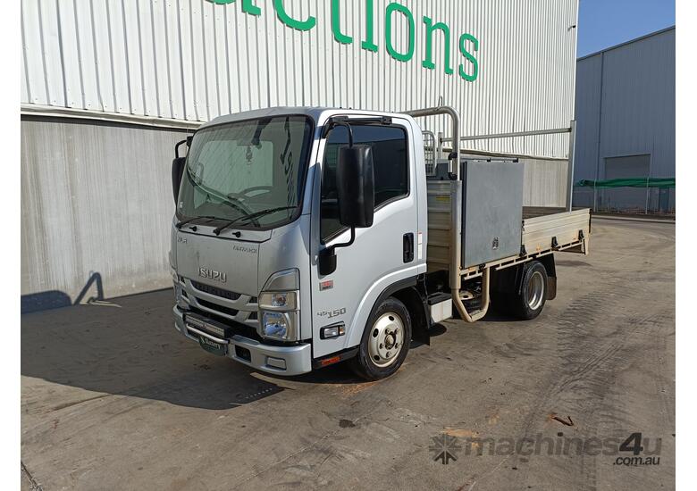 caption 2022 Isuzu NLR 45-150 Traypack 4x2 Tray Truck (AMT)