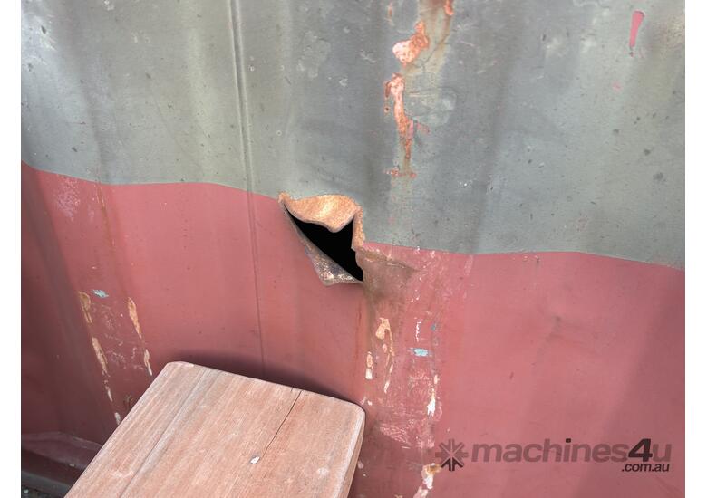 caption 40 Foot Shipping Container