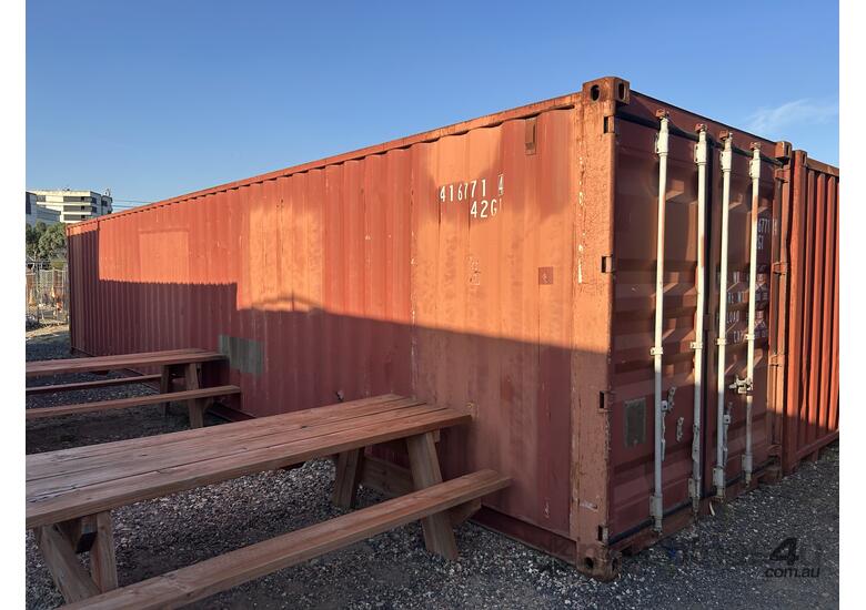 caption 40 Foot Shipping Container
