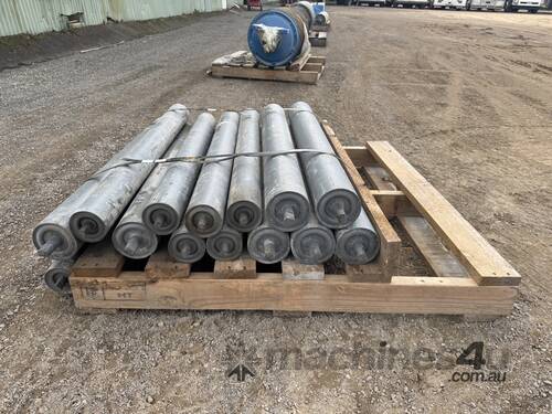 Pallet of Steel Rollers