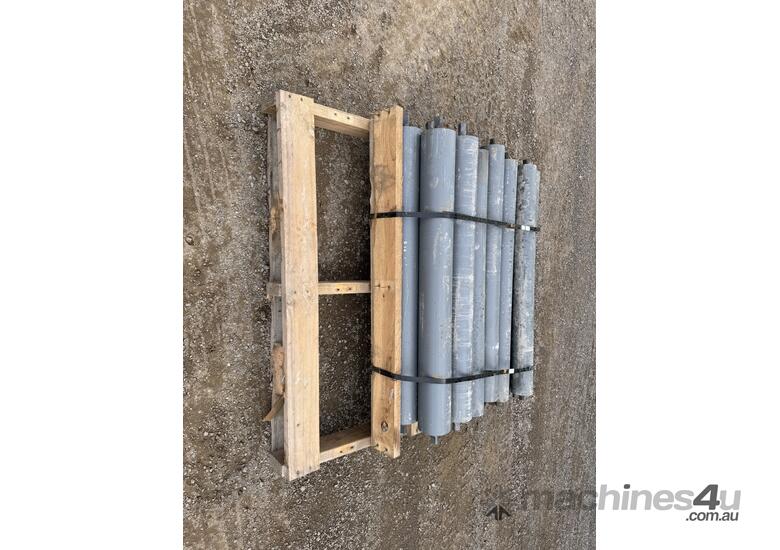 caption Pallet of Steel Rollers