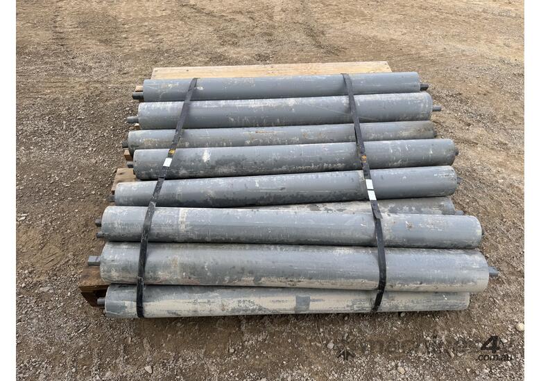 caption Pallet of Steel Rollers