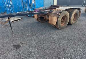 Trailer Dolly Bogie AQI 2007 3.5 ball race turn table SN1748 1TIO379